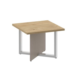 Стол квадратный СХИФТ СК.СГ-КВ-60 Тиквуд Светлый/Капучино / SHIFT SK.SG-KV-60