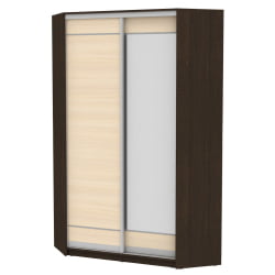 Шкаф-купе YA-230х1250-4(Венге-ДМ-D1D2)