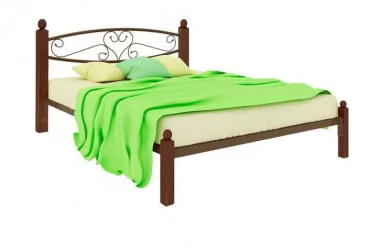 Кровать Каролина Lux 1800х1900 Коричневая