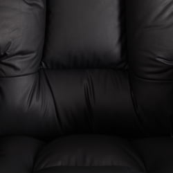 Кресло руководителя БРООКЛЙН кожзам, черный / BROOKLYN