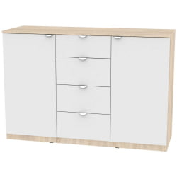 Комод K-93x135x45-1-TR(ДСС-Белый)