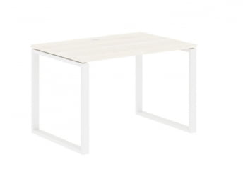 Стол письменный ЕДИС ЕКСТ 1180 Ясень Траун Белый / EDIS EQST