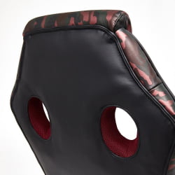 Кресло RACER GT MILITARY кож/зам/ткань, розовый/бордо, TW 13