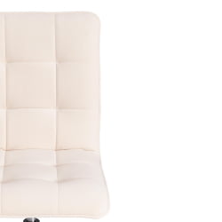 Кресло офисное ZERO СС флок , молочный, 4