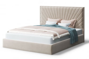 Кровать Леона, 2000 * 1400 мм, бежевый