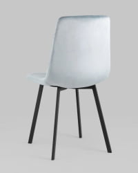 Стул Чиллй велюр серо-голубой 4 шт. / Chilly