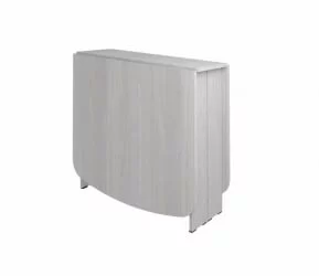 Овальный стол Оригами Ясень Анкор светлый