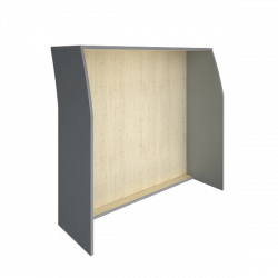 Стойка прямая 1200 Riva А.РС-2 Клен/Металлик