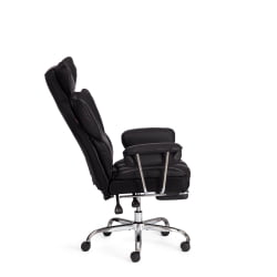 Кресло Комфй CР кож/зам, черный / Comfy CR