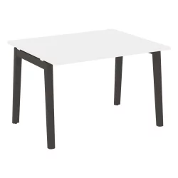 Стол переговорный (1 столешница) ОНИКС ВООД ОВ.ПРГ-1.2 Белый Бриллиант/Темный / ONIX WOOD OW.PRG-1.2