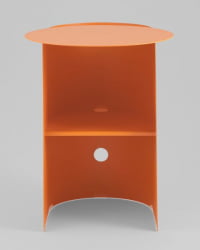 Журнальный столик Флоире металл оранжевый / Floire