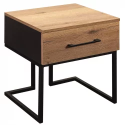 Тумба дизайнерская Loft Дуб табак/Графит