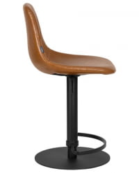 Стул барный ДОБРИН РОМЕ (коричневый винтажный ПУ (МС09)) 2 шт / DOBRIN ROME PU (MS09))