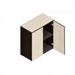 Шкаф для документов низкий Р.Ш-6 Венге/Дуб молочный