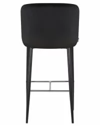 Стул барный DOBRIN CHRISTIAN 75 Черный велюр V108-77