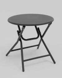 Комплект складной мебели для сада Солей темно-серый / Soley