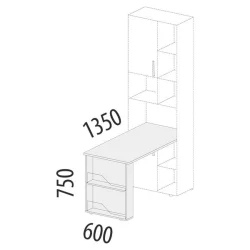 Стол для школьника Аляска 501.16