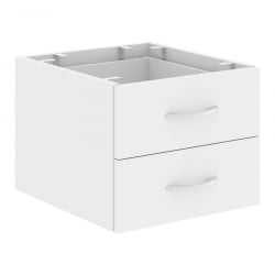 Тумба офисная IMAGO Plus СРС-2V.1 Белая