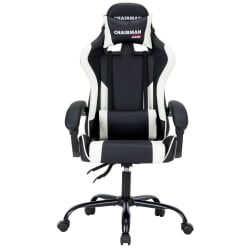 Кресло геймерское CHAIRMAN GAME 41 Черный/белый