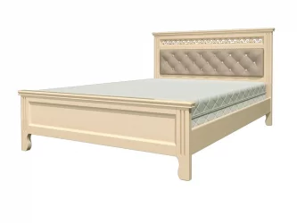 Кровать из массива Грация 200х160 Слоновая кость