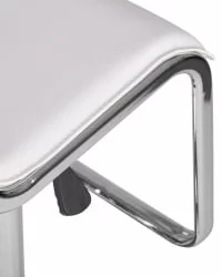 Стул барный ДОБРИН CРАCК Белый / DOBRIN CRACK