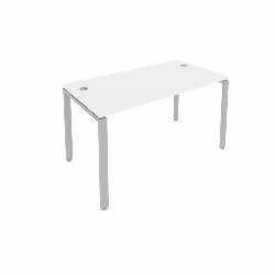 Стол письменный МЕТАЛ СЙСТЕМ Б.СП-3 Белый/Серый / METAL SYSTEM