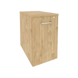 Тумба низкая выдвижная приставная / опорная ONIX O.VTPO-1.7 Тиквуд Светлый