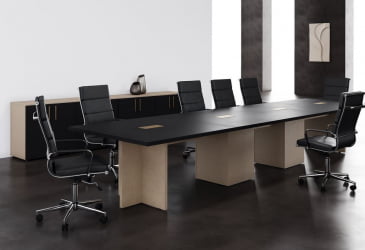 Кабинет для переговоров ВЕЛИОН №3 Яшма черный Кобра / VELION