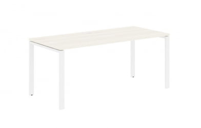 Стол письменный ЕДИС ЕУСТ 1780 Ясень Траун Белый / EDIS EUST