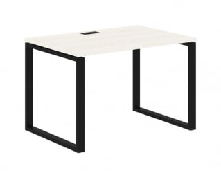 Стол письменный ЕДИС ЕКСТ 1180 Ясень Траун Черный / EDIS EQST