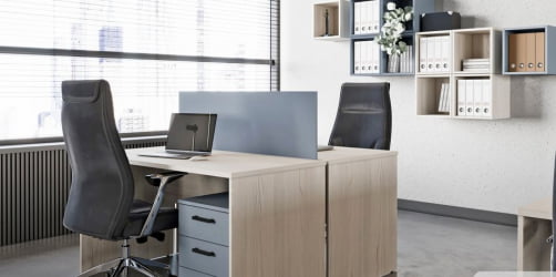 Экран настольный LEMO L-069-2 Маренго