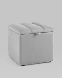 Банкетка Нильсон велюр Серый