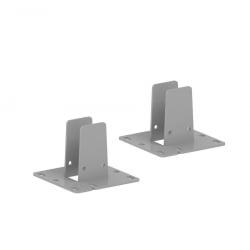 Держатель экрана для бенча (2 внутренних + 2 внешних уголка) Сигма МК.ДЭБ.101.ГР Серый / Sigma МК.ДЭБ.101.GR