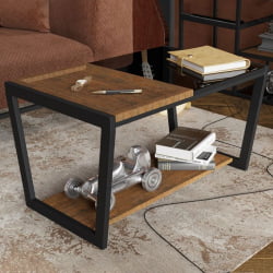 Журнальный стол Трисс Дуб американский / Черная лакобель / Черный