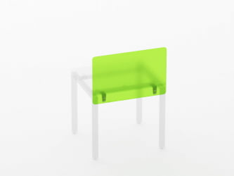 Экран (пластик) Дека 8.14.08 Зеленый-2512 (без крепления) / Deka