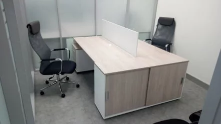 Экран (ЛДСП) Deka 8.12.16 Белый (без крепления)