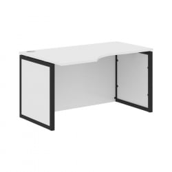 Стол письменный левый XTEN-QP XQPCET 149H L Белый Антрацит