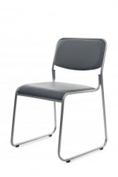 Кресло Никс РCХ ОМКЛ-01 Серый/Металл окрашенный Хром / Nix RCH OMKL-01