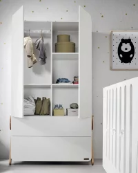 Шкаф Micuna Swing A-1835 White/Waterwood