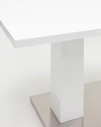 Стол Сиэтл раскладной 140-180 Белый глянцевый