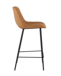 Стул барный Арч экокожа коричневый / Arch