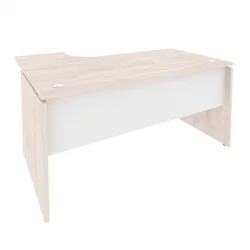 Стол эргономичный правый ОНИКС О.СА-4Р Денвер Светлый/Белый / ONIX O.SA-4R