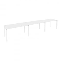 Рабочая станция на П-образном м/к ОНИКС О.МП-РС-3.3.7 Белый Бриллиант / ONIX O.MP-RS-3.3.7