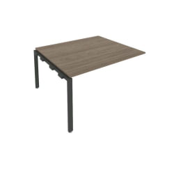 Проходной наборный элемент переговорного стола Metal System Б.ППРГ-3 Вяз/Антрацит