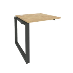 Наборный элемент рабочей станции на О-образном м/к ОНИКС О.МО-1.НРС-0.8 Тиквуд Светлый/Антрацит / ONIX O.MO-1.NRS-0.8