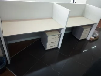 Стол для персонала СП-3 Клен/металлик