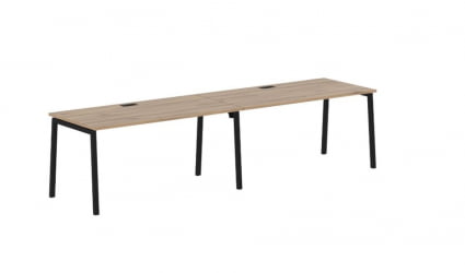 Бенч-система ЕДИС ЕЛВСТ 3180 Дуб Денвер светлый Черный / EDIS ELWST