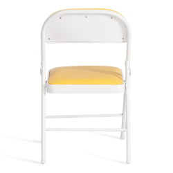 Стул складной FOLDER (mod. 3022G) каркас: металл, сиденье/спинка: экокожа, 46.5 х 47.5 х 79 см, yellow (желтый) / white (белый) Стул складной FOLDER (mod. 3022G) каркас: металл, сиденье/спинка: экокожа, 46.5 х 47.5 х 79 см, yellow (желтый) / white (белый)