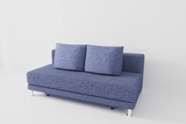 Диван прямой Стандарт без подлокотников (Berhouse) Цвет фасада: Виолет; Тип: Прямой; Материал фасада: Рогожка