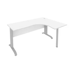 Стол криволинейный правый Riva ПЛ.СА-4 Пр Белый